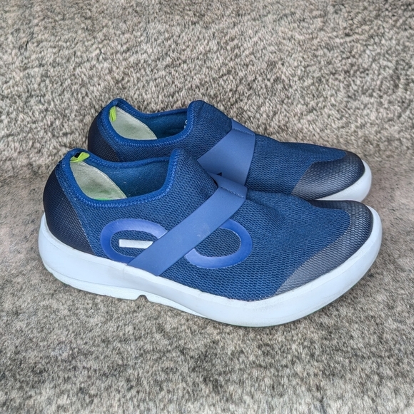 OOFOS OOmg Low Shoe Navy Men's 9 - Picture 3 of 13